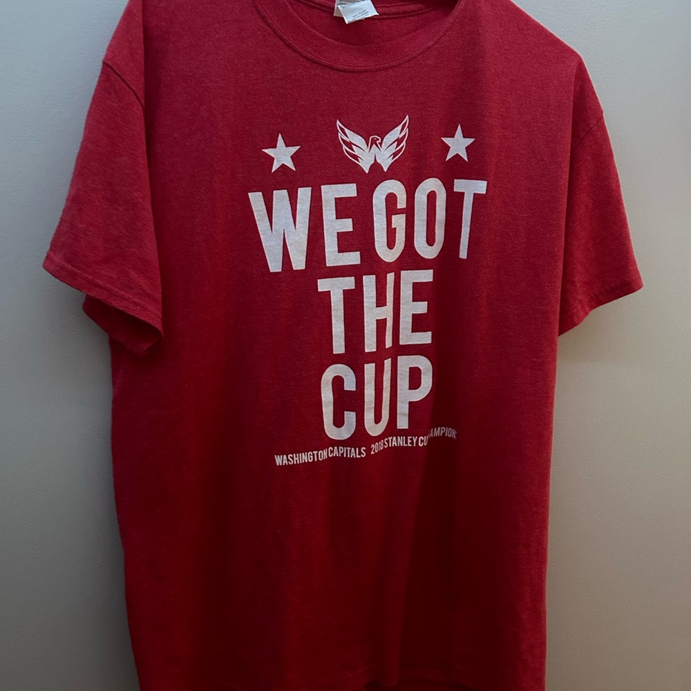 NHL Washing Nationals Stanley Cup T-Shirt 2018 by Gildan